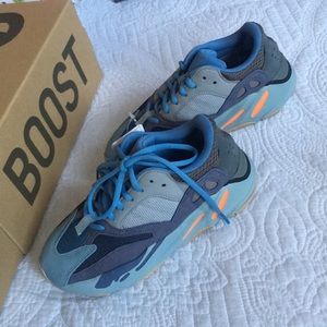 FREE Shipping✨ adidas YEEZY boost 700- Carbon Blue- NWT ✨…